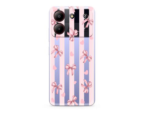 Silikonska futrola ultra tanka (skin) PRINT CLEAR - ZTE Blade A54 SP006 (MS).