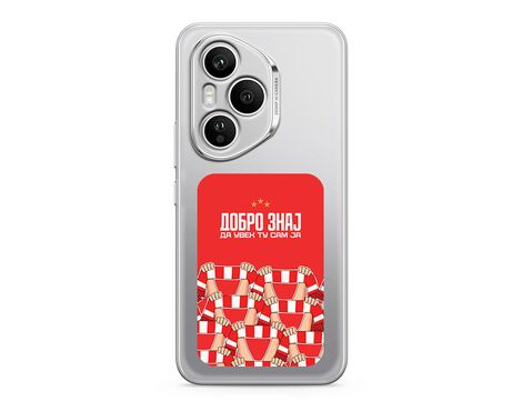 Silikonska futrola ultra tanka (skin) PRINT CLEAR - Huawei Honor 400 Pro ZF001 (MS).
