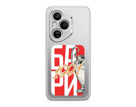 Silikonska futrola ultra tanka (skin) PRINT CLEAR - Huawei Honor 400 Pro ZF002 (MS).