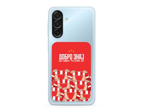 Silikonska futrola ultra tanka (skin) PRINT CLEAR - Samsung A175 Galaxy A17/A176B Galaxy A17 5G ZF001 (MS).
