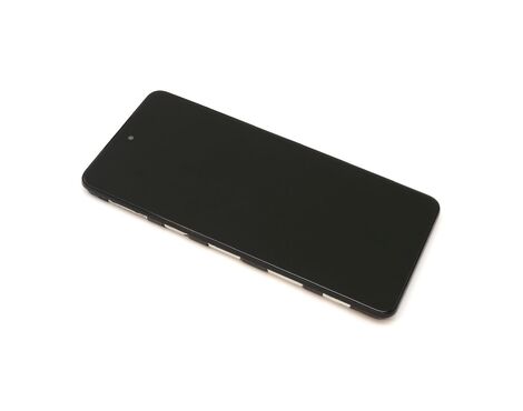 LCD displej (ekran) - Motorola Moto G24 + Touch screen + frame black (crni) (MS).