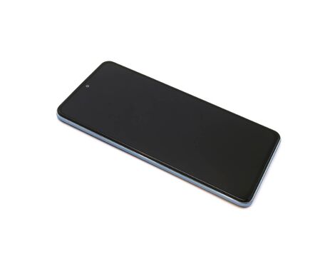 LCD displej (ekran) - Xiaomi Mi 11i/11X/11X Pro/Poco F3/Poco F4/BlackShark 4 + Touch screen + frame blue Full ORG EU (5600040K1100/56000E0K1100) (MS).