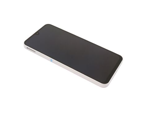 LCD displej (ekran) - Samsung A266 Galaxy A26 5G + Touch screen + frame white (beli) Full ORG EU (GH82-37049B) (MS).