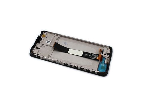 LCD displej (ekran) - Xiaomi Redmi 9A/9C/9AT/10A + Touch screen + frame black (crni) (MS).