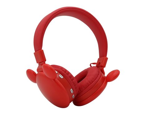 Slusalice Bluetooth KARLER BASS KR-9100 crvena (MS).