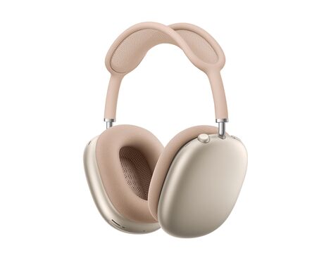Slusalice Bluetooth Airpods Max Kim bele (MS).