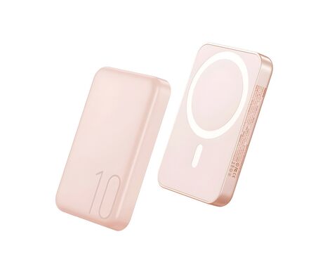 Univerzalna Back Up Baterija MagSafe REMAX Usion RPP-65 PD20W + wireless 15W 10000mAh roze (MS).