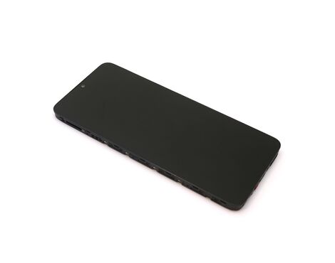 LCD displej (ekran) - Samsung A055 Galaxy A05 + Touch screen + frame black (crni) rev:1.0 Full ORG EU (GH81-24189A) (MS).