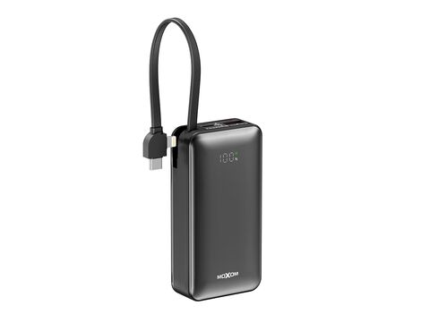 Univerzalna Back Up Baterija Moxom MX-PB205 Mini fast charge 22.5W 10000mAh crni (MS).