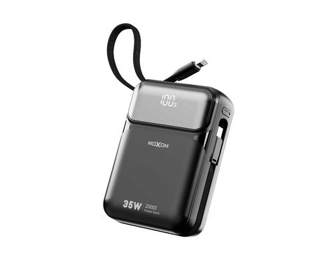 Univerzalna Back Up Baterija Moxom MX-PB210 super fast charge 35W 20000mAh crni (MS).