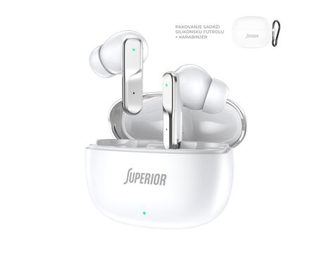 Slusalice bluetooth Superior X Master 2 ENC bele (MS).