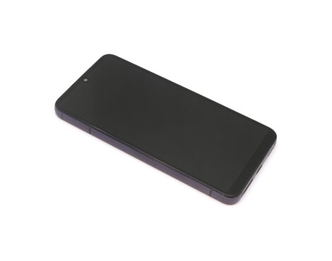LCD displej (ekran) - Samsung Galaxy S22 5G + Touch screen + frame black (crni) (MS).