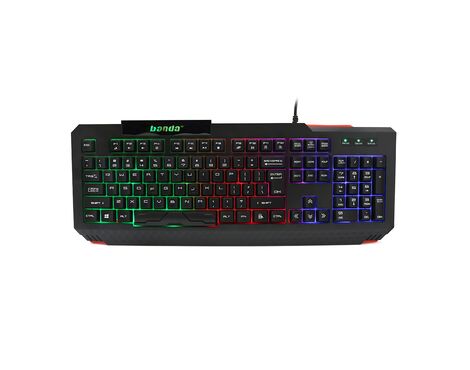 Tastatura gejmerska zicna crna V2 BANDA (MS).