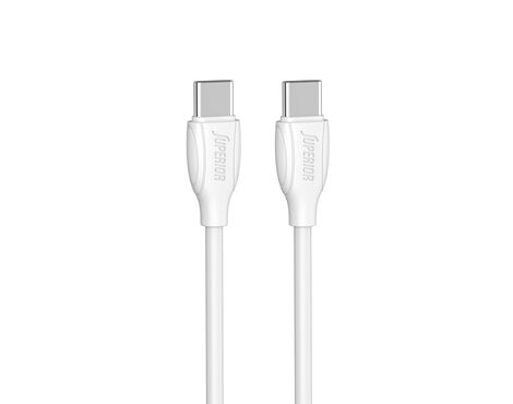 USB data kabl Comicell Superior CO-BX19 Fast 60W 3A Type C na Type C 1m beli (MS).