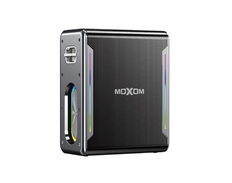 Zvucnik bluetooth Moxom 80W MX-SK90 sa dva mikrofona crni (MS).
