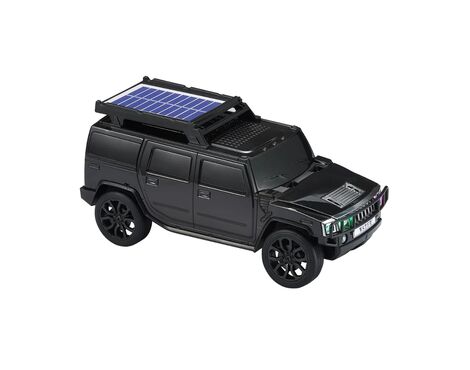 Zvucnik bluetooth WS-696 sa solarnim punjenjem auto crni (MS).
