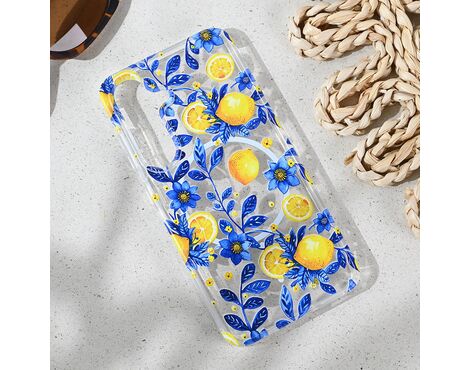 Futrola print Magsafe - Samsung S921B Galaxy S24 Mediteran Lemon.