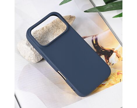 Futrola Teracell Soft Velvet - iPhone 17 Pro/18 Pro 6.3 tamno plava.