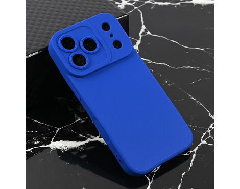 Silikonska futrola Teracell Giulietta - iPhone 17 Pro/18 Pro 6.3 mat plava.