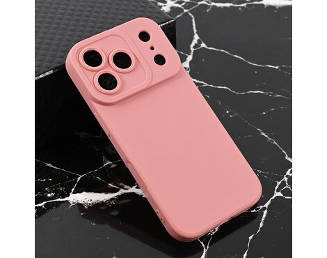 Silikonska futrola Teracell Giulietta - iPhone 17 Pro/18 Pro 6.3 mat tamno roze.