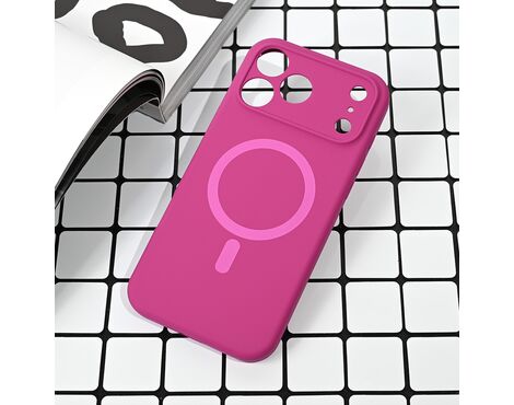 Futrola Magsafe Pure color - iPhone 17 Pro Max/18 Pro Max 6.9 tamno pink.