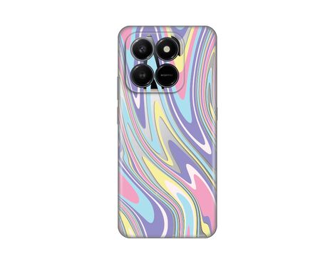 Silikonska futrola PRINT Skin - Honor X7d 4G/400 Smart 5G Liquid Dream.
