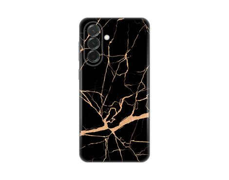 Silikonska futrola PRINT - Samsung A376 Galaxy A37 5G All black (crni).