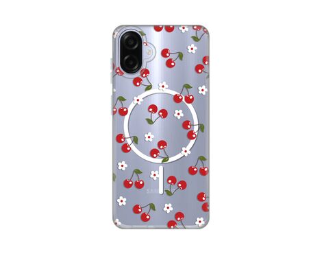 Futrola print Magsafe - Samsung A075F Galaxy A07 Cute Cherries.