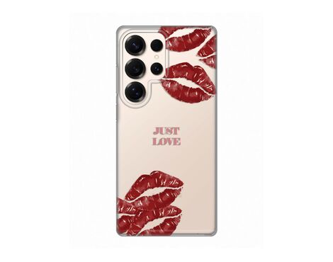 Silikonska futrola PRINT Skin - Samsung S938 Galaxy S25 Ultra Just Love Pink.