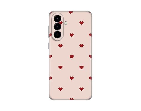 Silikonska futrola PRINT - Samsung A576 Galaxy A57 5G Beige Hearts.