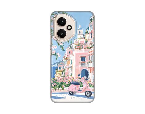 Silikonska futrola PRINT - Huawei Honor 400 Pink Italy.