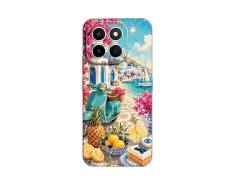 Silikonska futrola PRINT Skin - Huawei Honor X6c Summer in Greece.