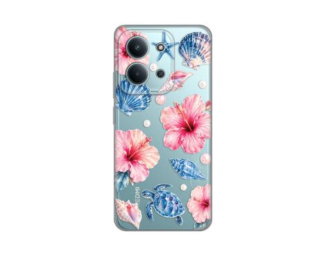 Silikonska futrola PRINT Skin - Xiaomi Redmi 15C 4G Hibiscus Sea.