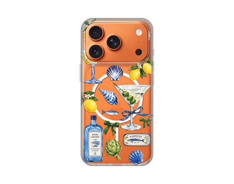 Futrola print Magsafe - iPhone 17 Pro/18 Pro 6.3 Mediterranean Martini.