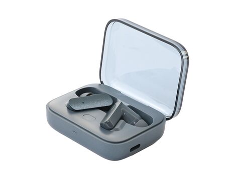 Bluetooth slusalice Airpods T-phox S1 sive HQ.