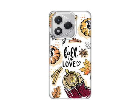 Silikonska futrola PRINT - Huawei Honor 400 Lite Fall in Love.