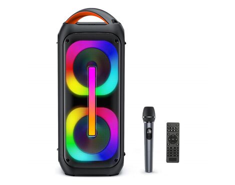 Bluetooth zvucnik BKK-B67 2x60W crni.