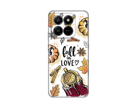 Silikonska futrola PRINT - Honor X7d 4G/400 Smart 5G Fall in Love.