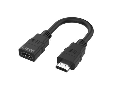 Adapter HDMI (muski) na HDMI (zenski) 1.4 4K 30Hz 15cm (OTN-8310) Onten (MS).
