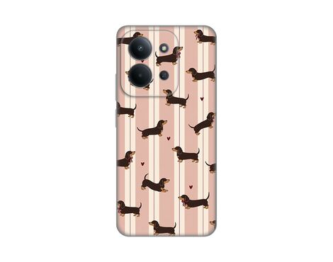 Silikonska futrola PRINT Skin - Xiaomi Redmi 15C 4G Dachshunds Love.