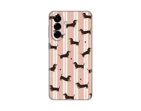 Silikonska futrola PRINT Skin - Samsung A576 Galaxy A57 5G Dachshunds Love.