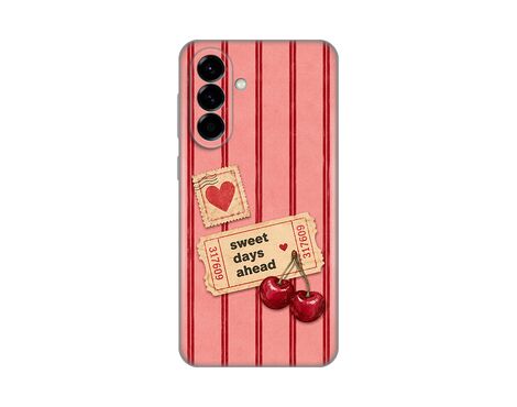 Silikonska futrola PRINT Skin - Samsung A576 Galaxy A57 5G Cherry Ticket.