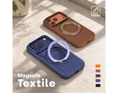 Futrola Magsafe Textile - iPhone 17 Pro Max/18 Pro Max 6.9 braon.