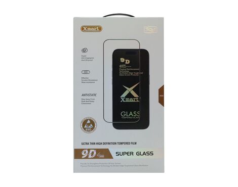 Zastitna folija za ekran GLASS X mart 9D - iPhone 17 Pro (6.3)/iPhone 18 Pro (6.3) (MS).
