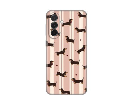 Silikonska futrola PRINT Skin - Samsung A376 Galaxy A37 5G Dachshunds Love.