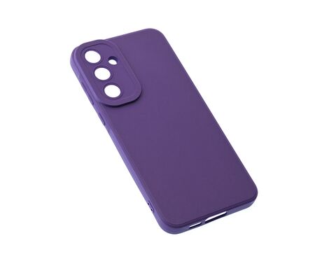 Silikonska futrola Teracell Giulietta - Samsung A556 Galaxy A55 5G mat tamno ljubicasta.