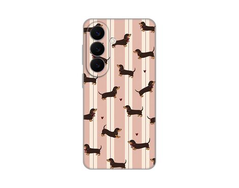 Silikonska futrola PRINT Skin - Samsung S941 Galaxy S26 Dachshunds Love.