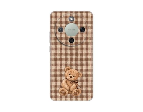 Silikonska futrola PRINT Skin - Huawei Honor Magic 8 Lite Teddy.