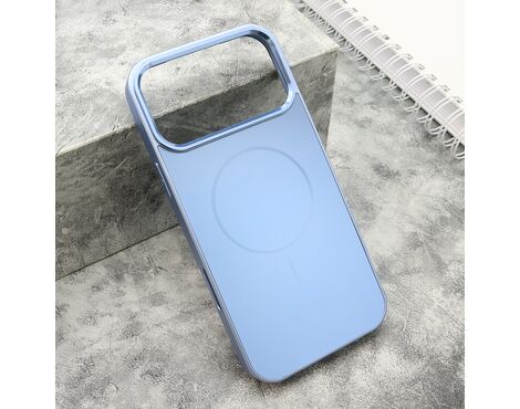 Futrola COLOR METAL MagSafe - iPhone 17 Pro Max (6.9)/iPhone 18 Pro Max (6.9) svetlo plava (big camera) (MS).
