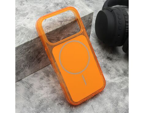 Futrola AMBER SHINE MagSafe - iPhone 17 Pro/iPhone 18 Pro (6.3) narandzasta (MS).